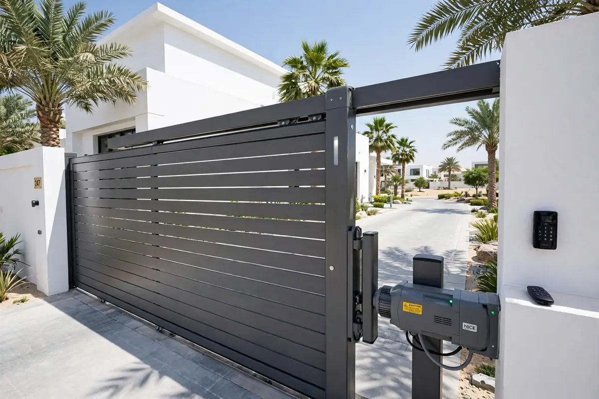 Automatic gates in UAE