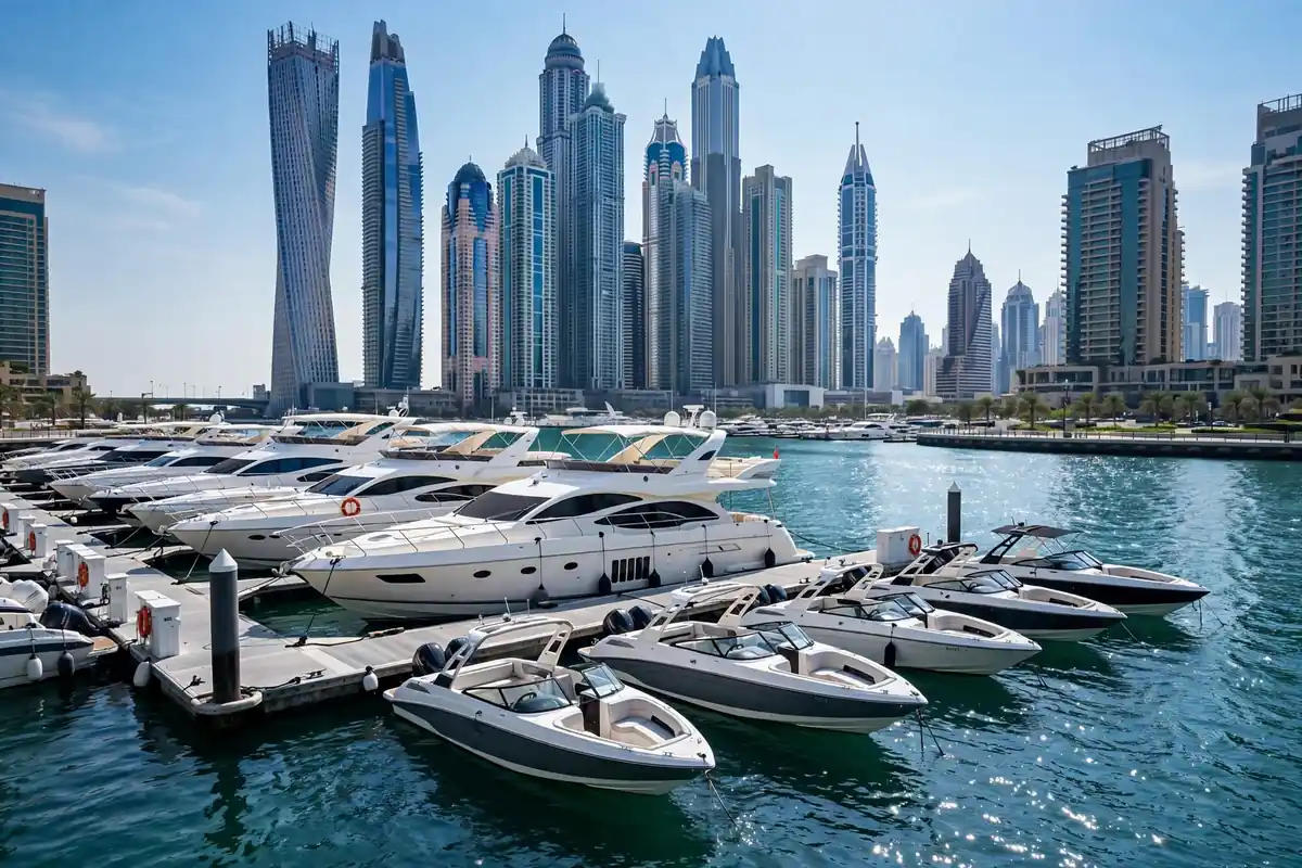 Boat rental in UAE