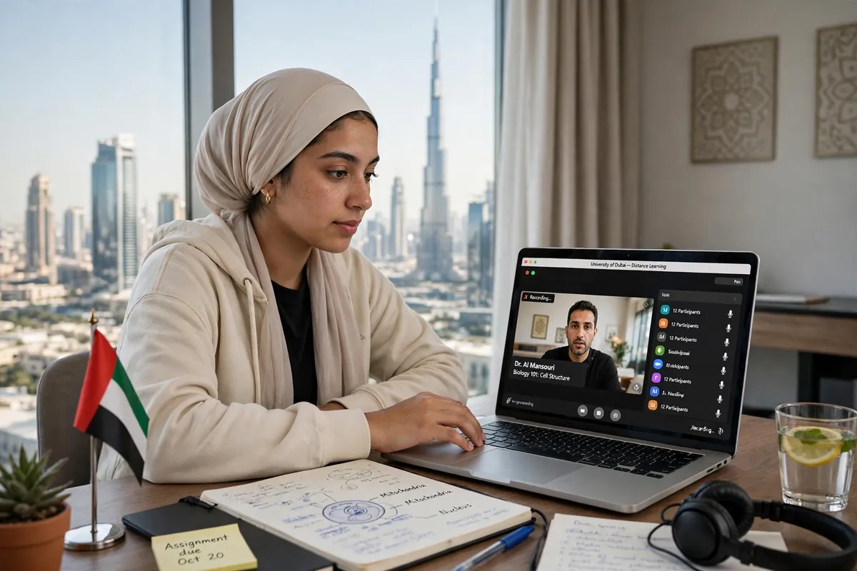 Distance education in UAE