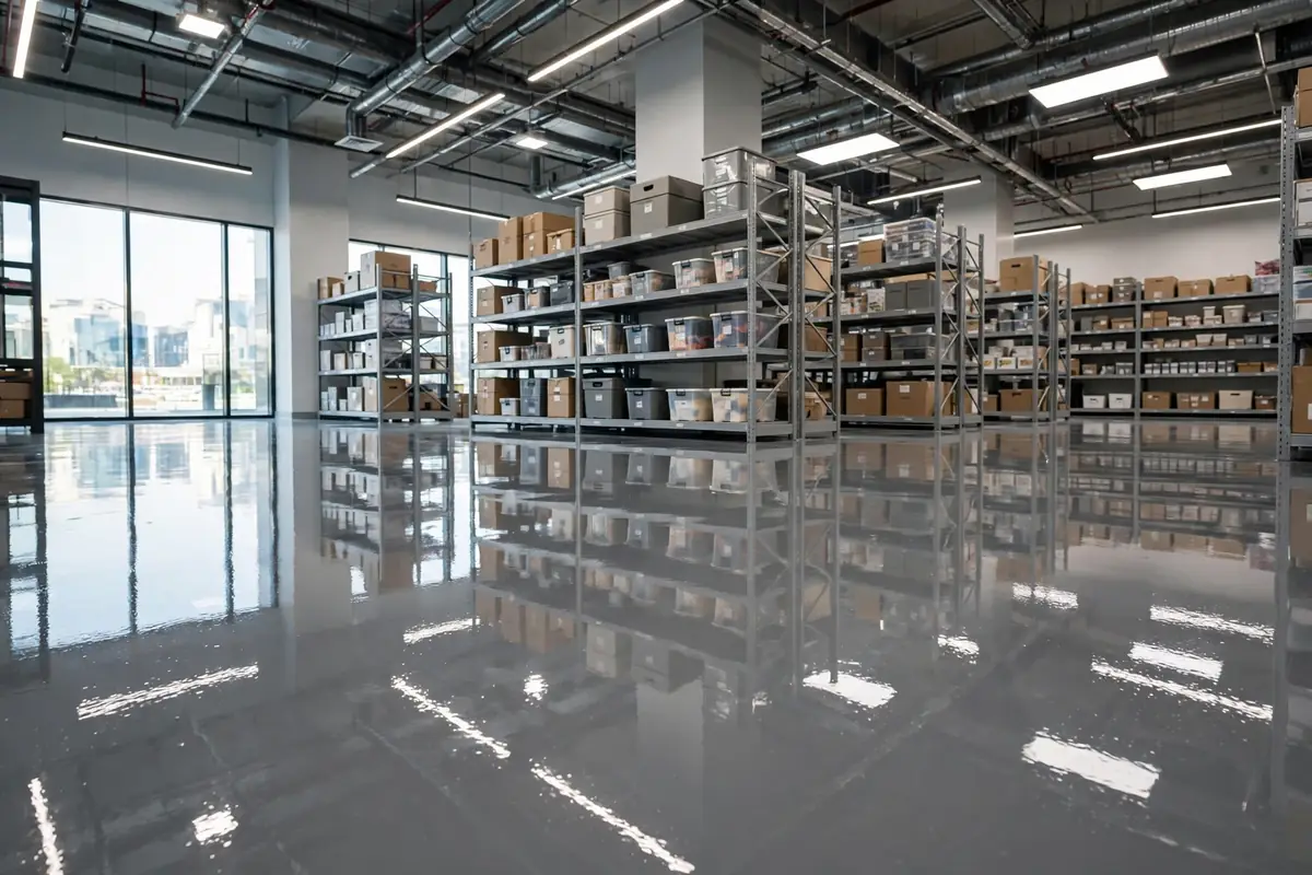 Epoxy flooring in UAE