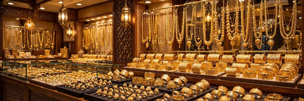 Gold jewellery in UAE