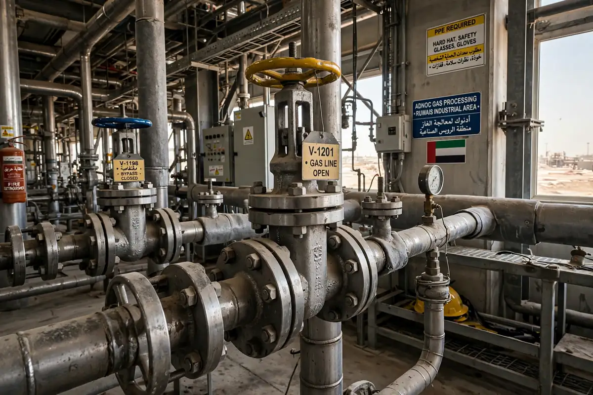 Industrial valves in UAE