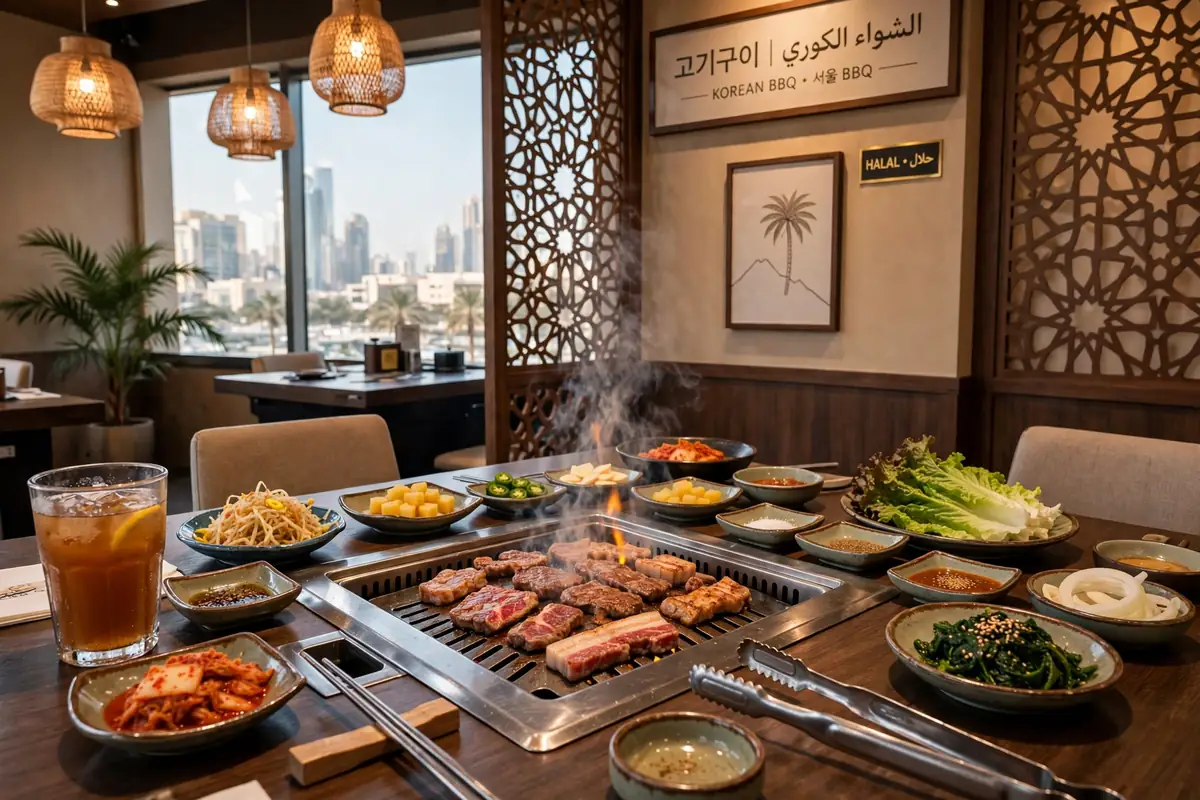 Korean restaurants in UAE