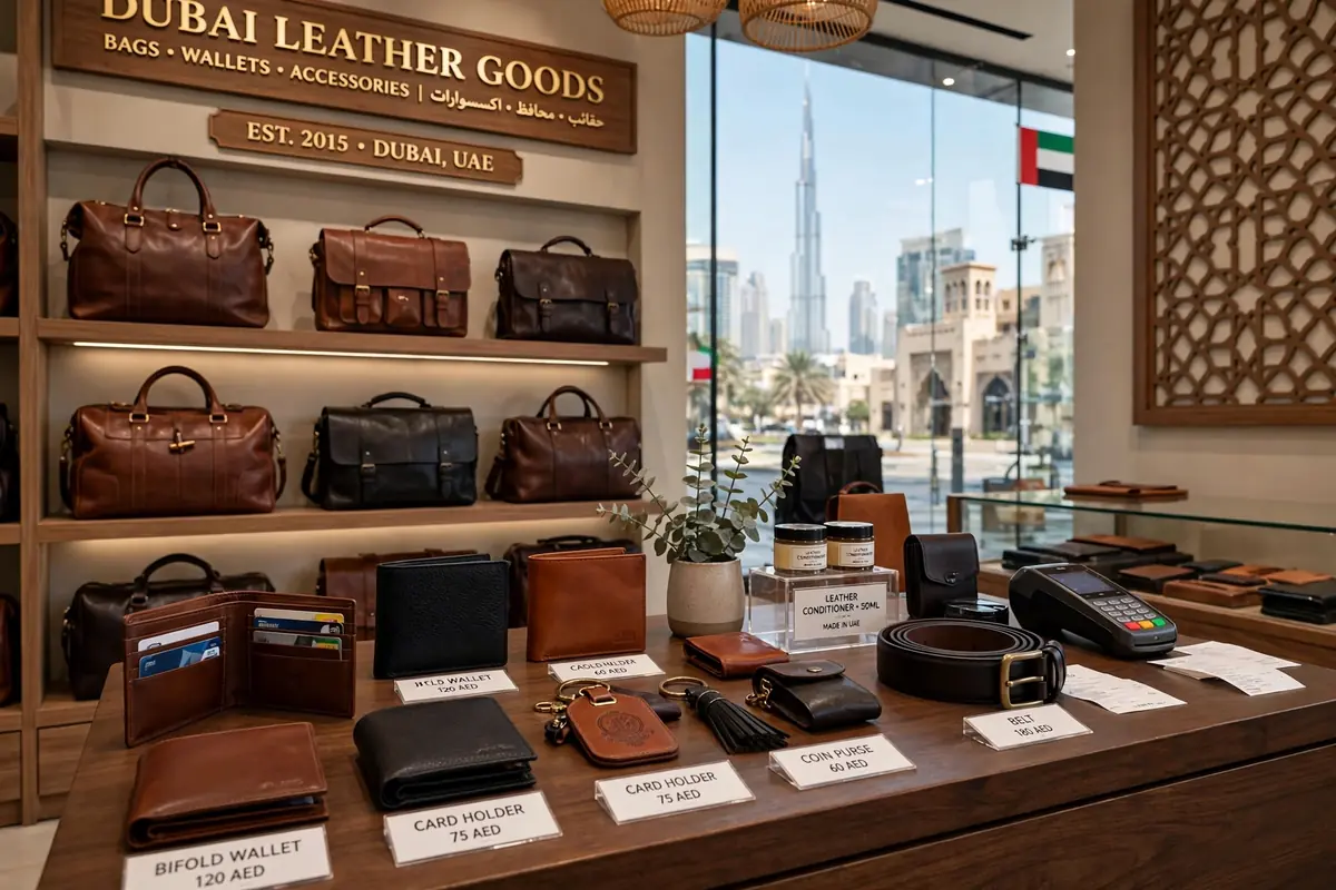 Leather goods in UAE