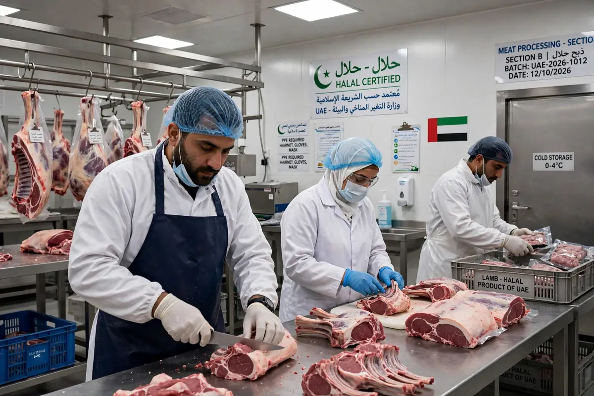 Meat processors in UAE