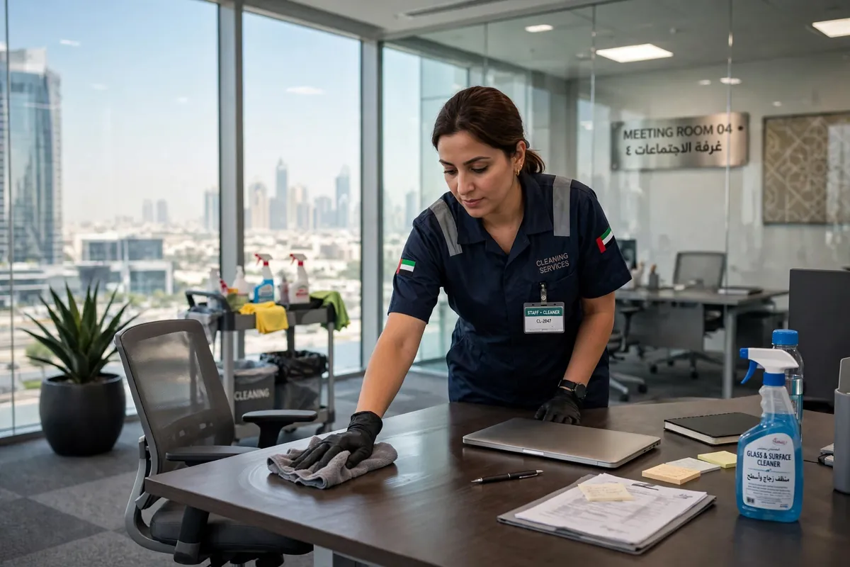 Office cleaning in UAE