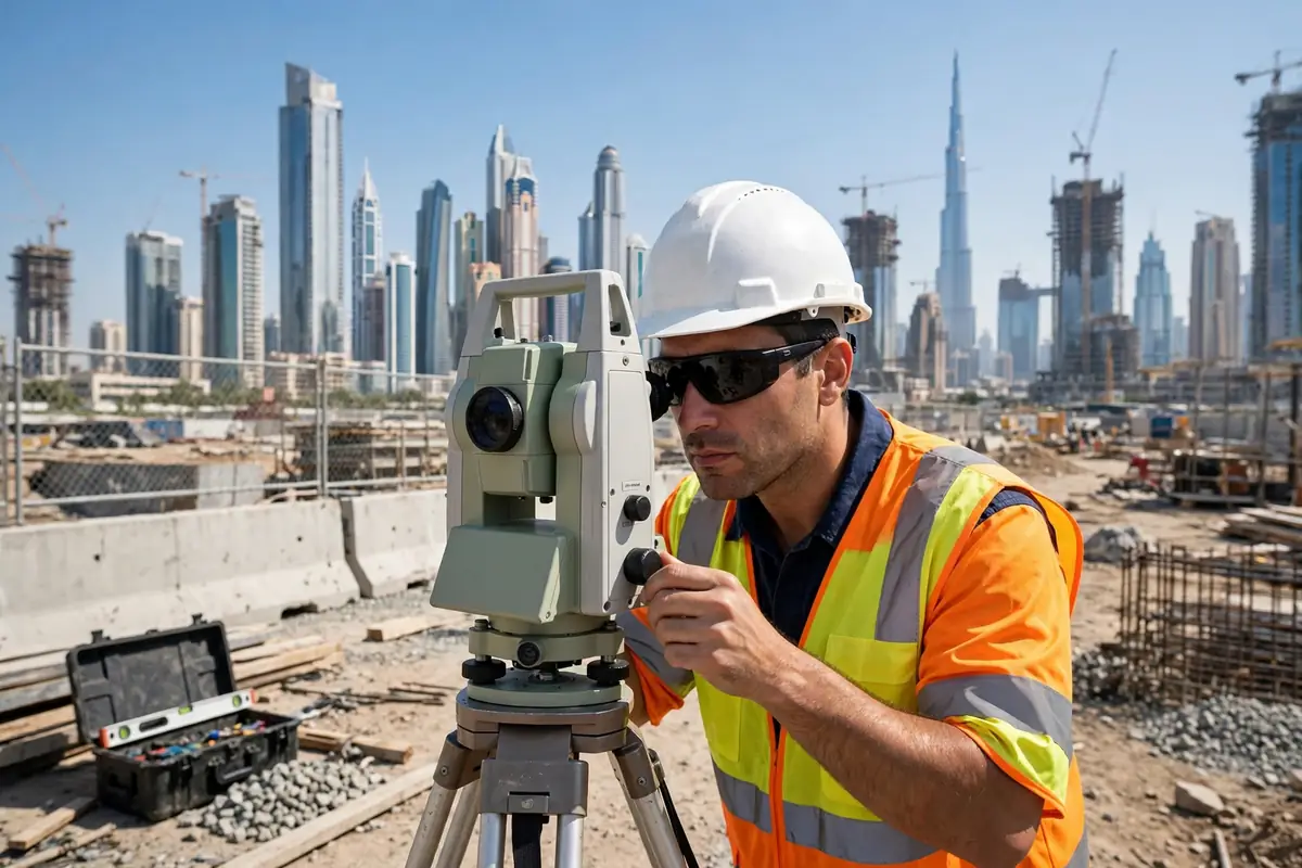 Surveying equipment in UAE