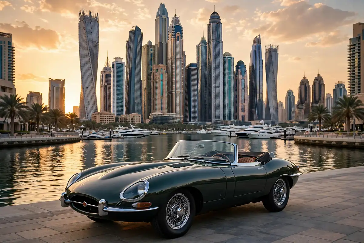 Vintage car hire in UAE