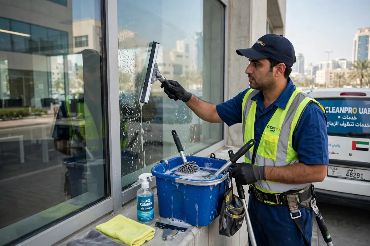 Window cleaning equipment in UAE