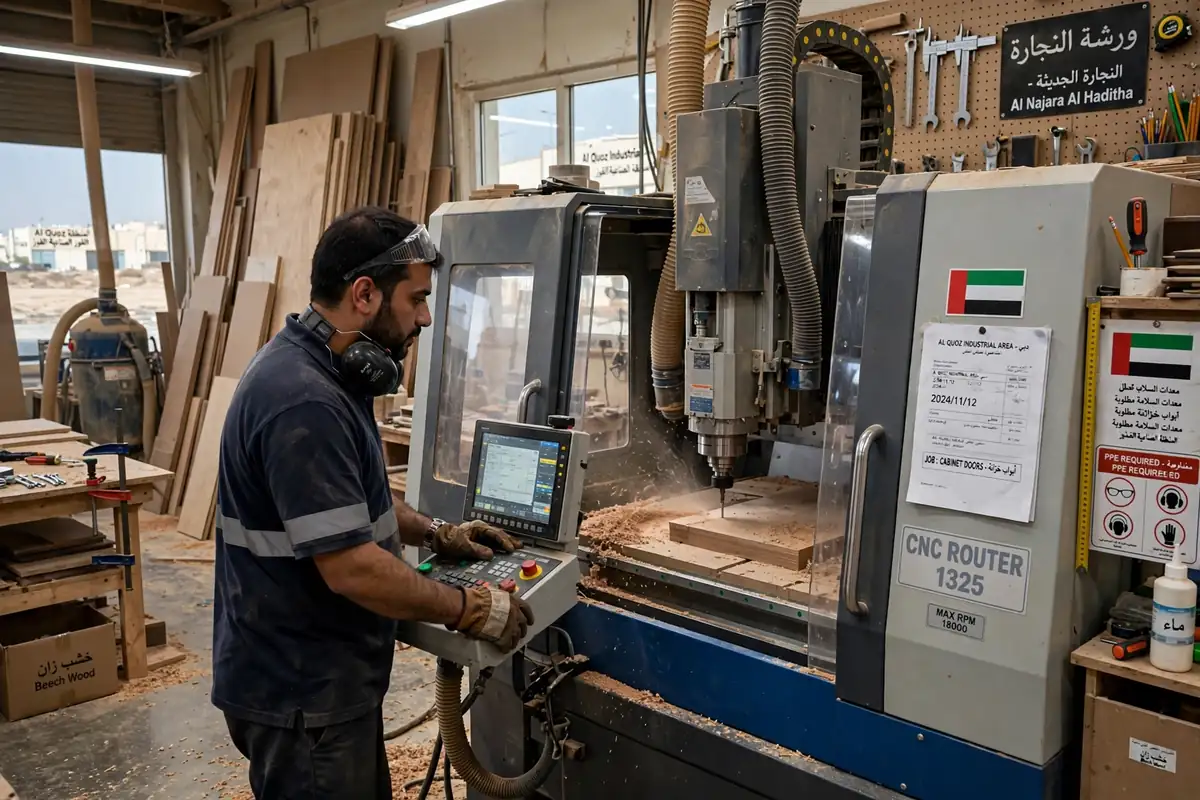 Woodworking machinery in UAE