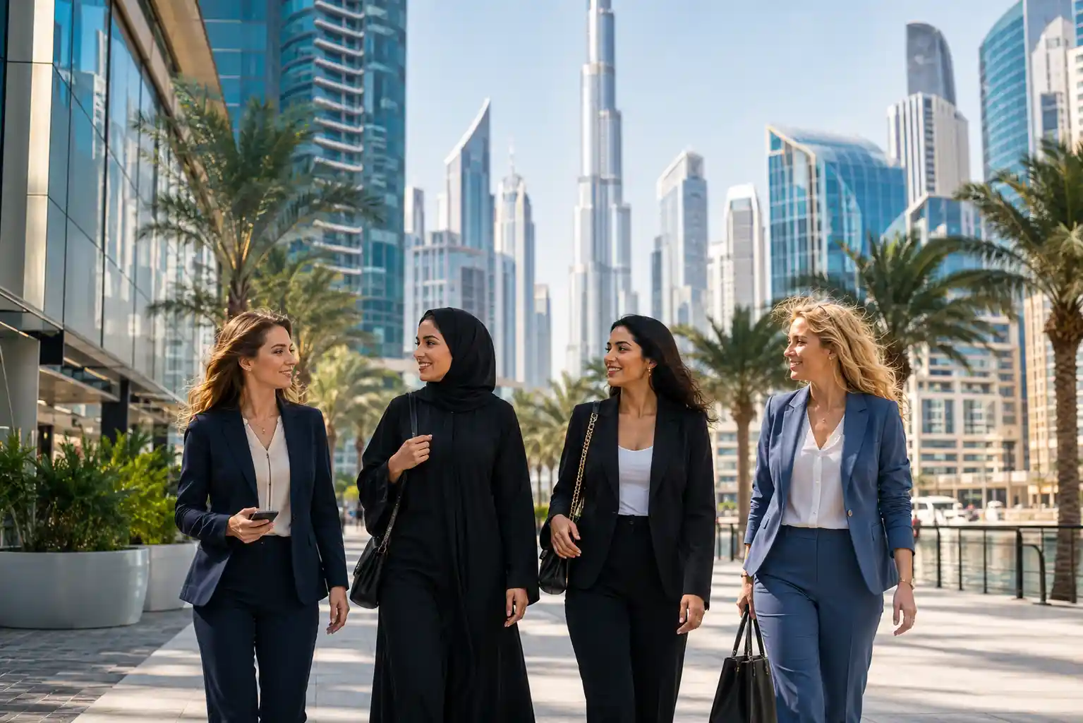 Female expats living and working in Dubai UAE