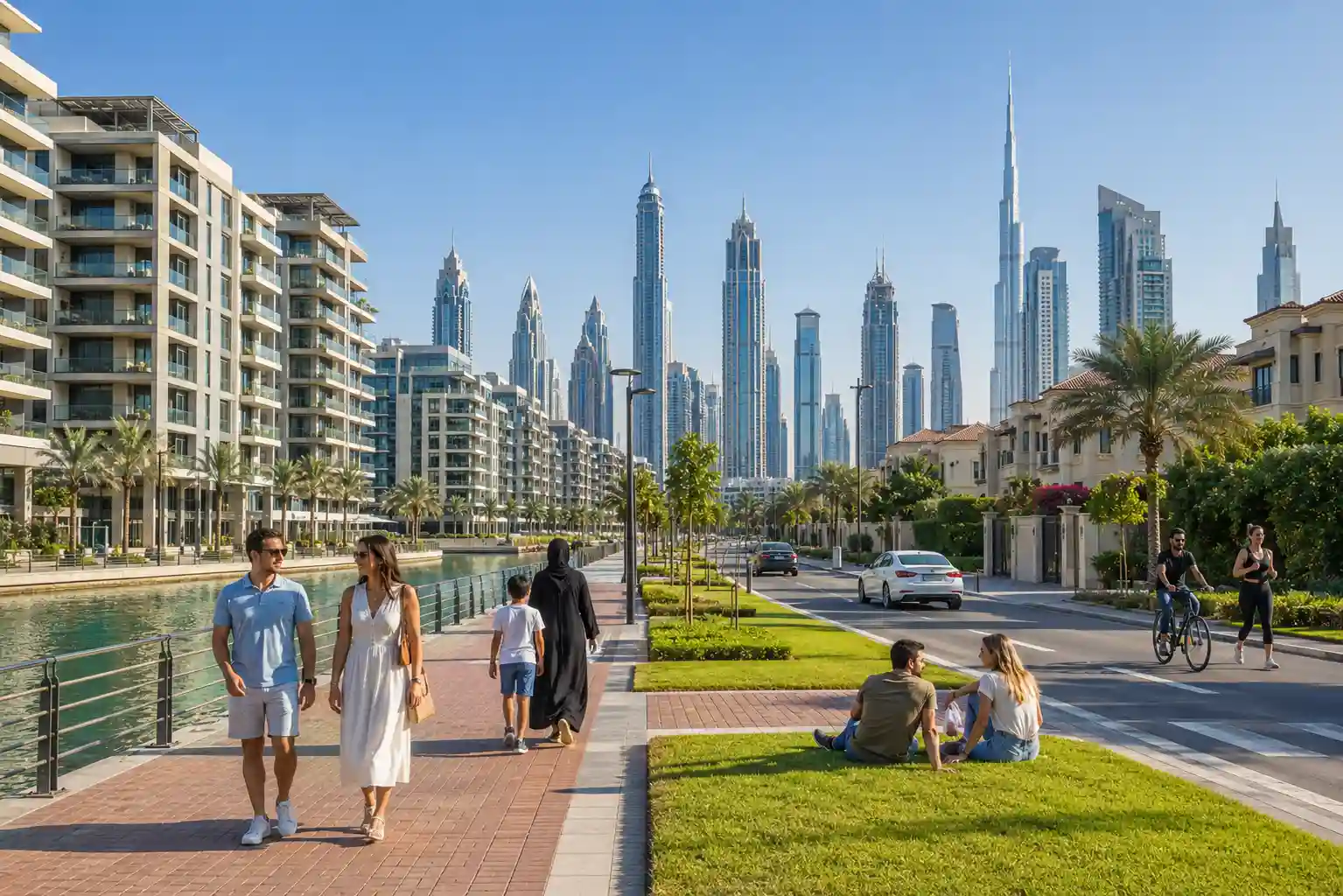 Popular Dubai residential areas and expat communities