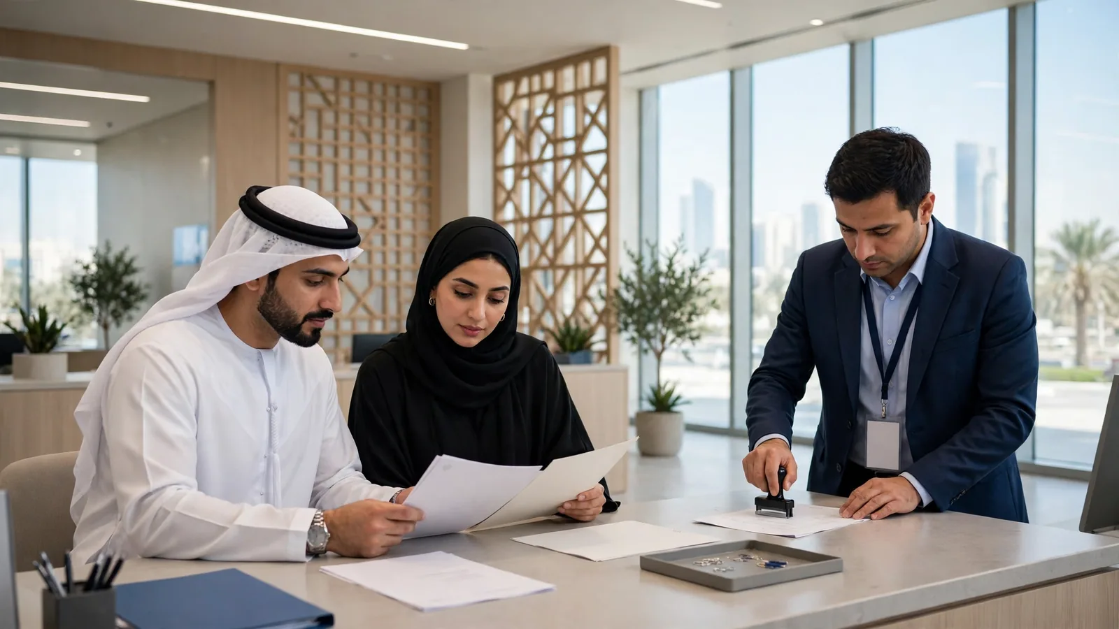 Marriage certificate attestation in UAE at a service centre